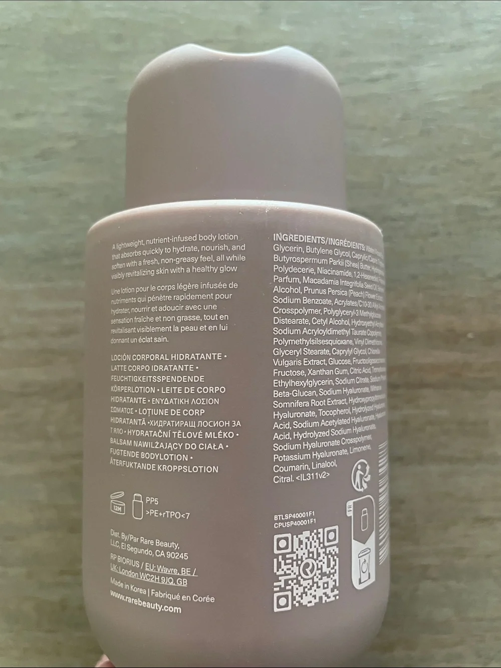 Rare Beauty Hydrating Body Lotion